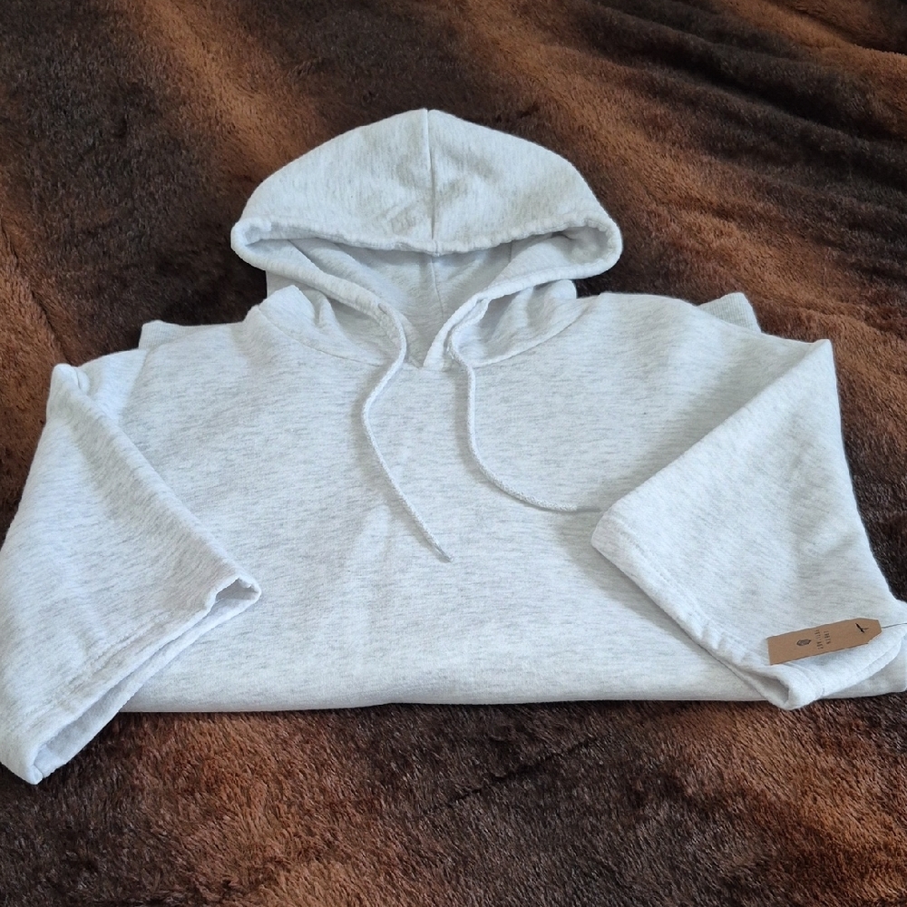 Men's Gray Hoodie Sweater